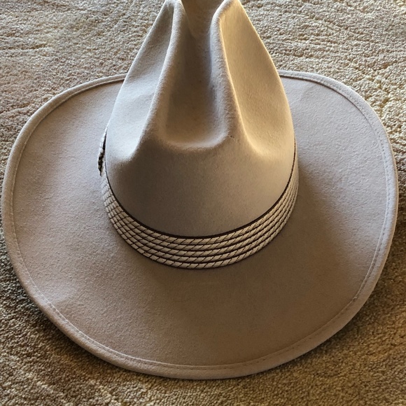 Men's 100% WOOL Rancher's Hat "DIAMONI" - Picture 8 of 10